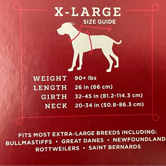 3/$20 Wondershop Pet Dog Sweater Red and White Size XL - Picture 5 of 7